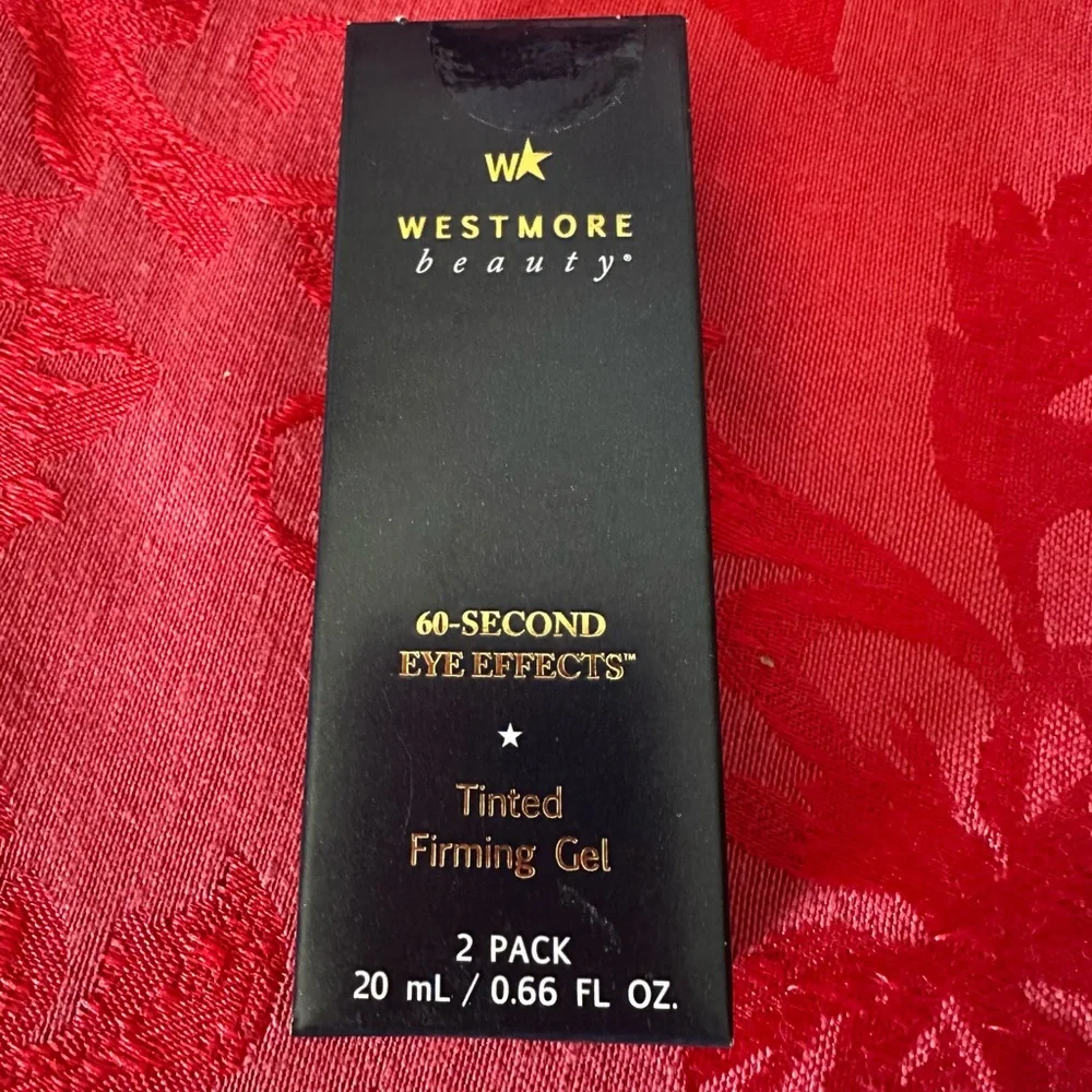 2 pack Westmore Beauty 60 second eye effects Tinted Firming Gel